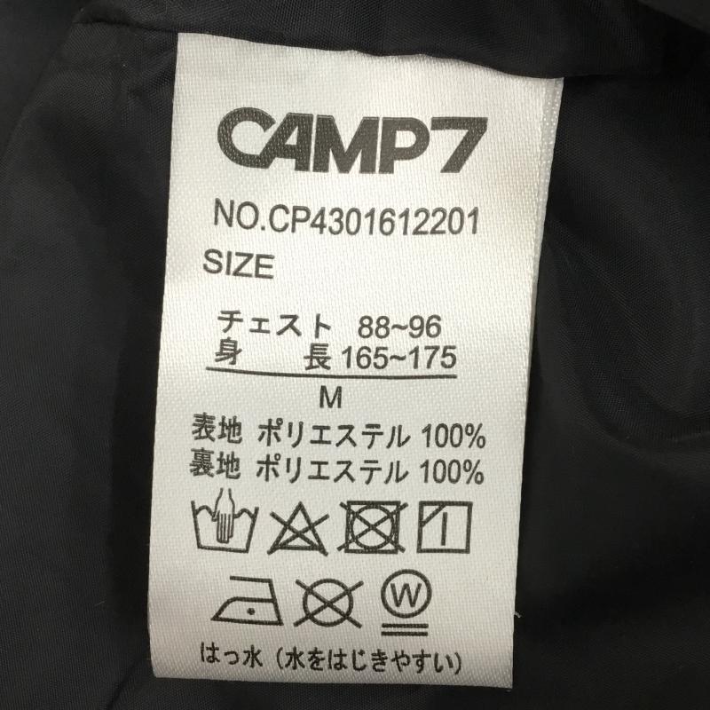 キャンプセブン CAMP7 ジャケット、上着 ジャンパー、ブルゾン M ロゴ、文字 黒 / ブラック /  メンズ USED 古着 中古 10131959