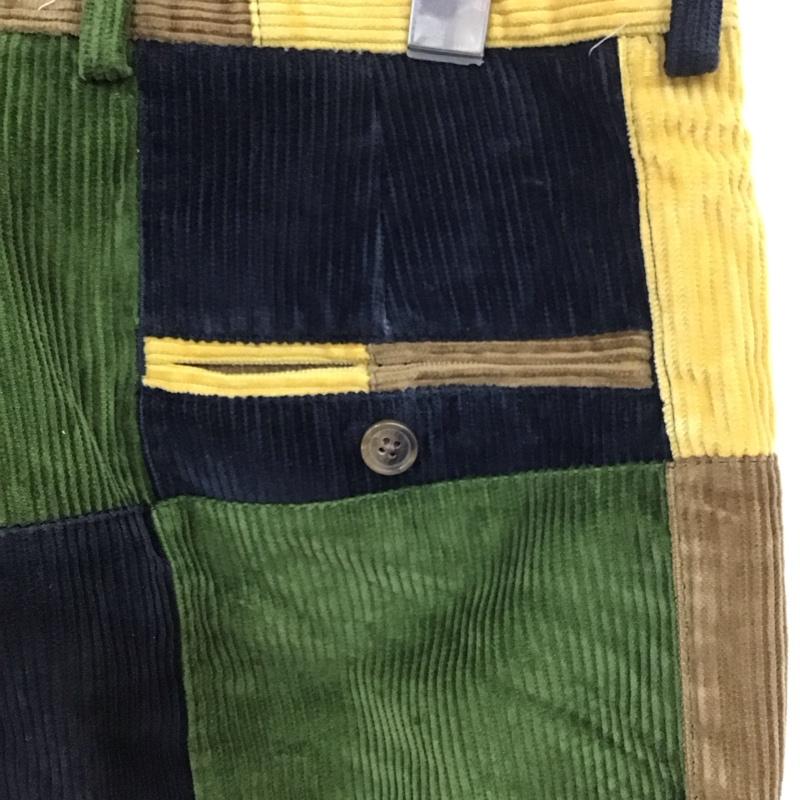 ブルックスブラザーズ BROOKS BROTHERS ボトムス ボトムス コーデュロイパンツ パッチワーク 33  マルチカラー / マルチカラー /  メンズ USED 古着 中古 10111209