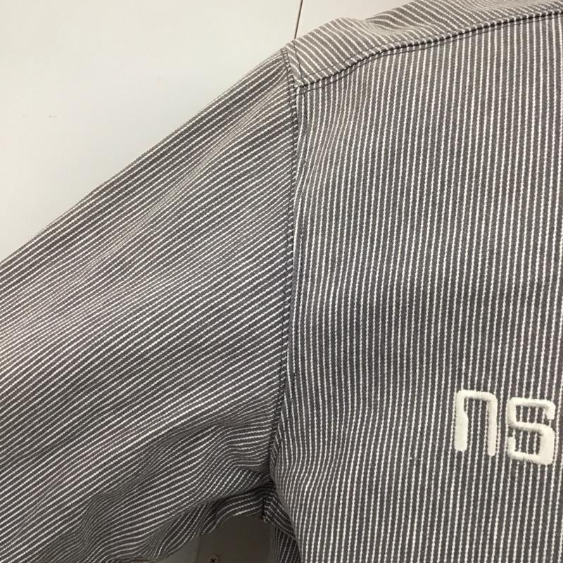 ナイキ NIKE ジャケット、上着 ジャンパー、ブルゾン ジップアップジャケット デニムジャケット カジュアルジャケット アウター XL ストライプ マルチカラー / マルチカラー /  メンズ USED 古着 中古 10110797