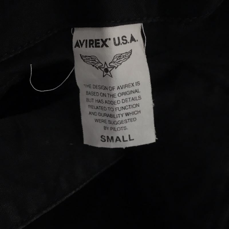 アヴィレックス AVIREX パンツ ワークパンツ、ペインターパンツ ワイドパンツ カジュアルパンツ ワークパンツ S 無地 黒 / ブラック /  メンズ USED 古着 中古 10146714