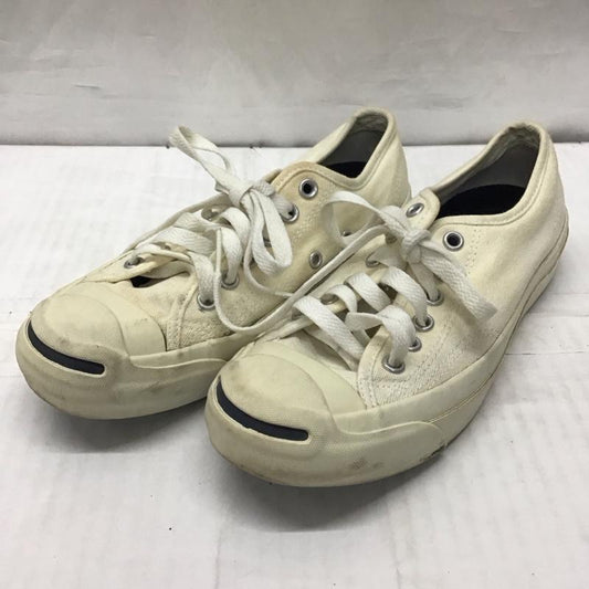 コンバース CONVERSE スニーカー スニーカー 1R193 JACK PURCELL ジャックパーセル 23.5cm 23.5cm ロゴ、文字 白 / ホワイト /  レディース USED 古着 中古 10118789