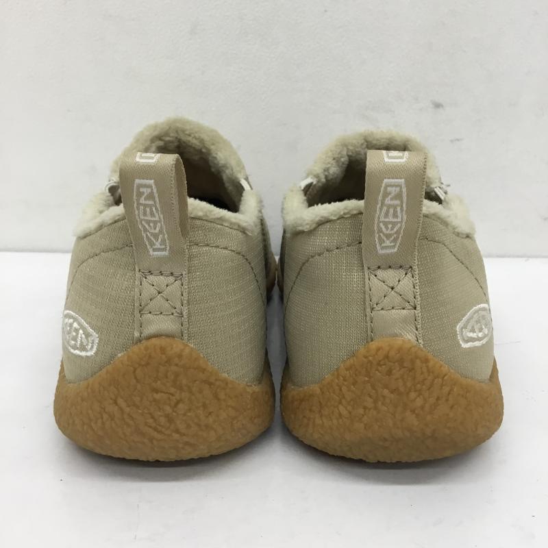 キーン KEEN スリッポン スリッポン HOWSER II SAFARI 23.5cm ロゴ、文字 ベージュ / ベージュ /  レディース USED 古着 中古 10144214