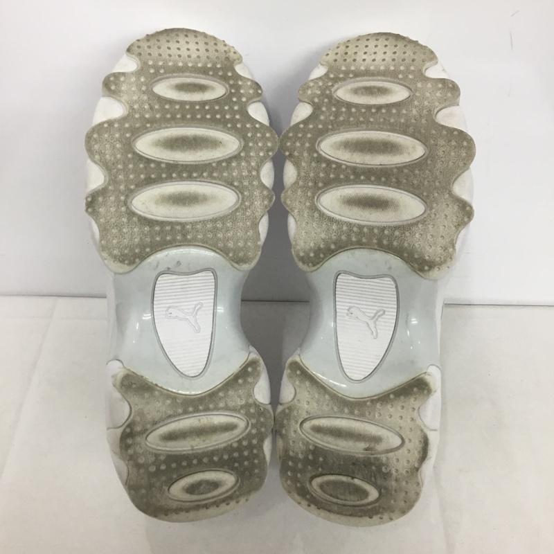 プーマ PUMA スニーカー スニーカー 385335-01 PULSAR WEDGE パルサーウェッジ ATMOS PINK 24cm 箱有 24.0cm ロゴ、文字 白 / ホワイト /  レディース USED 古着 中古 10141542