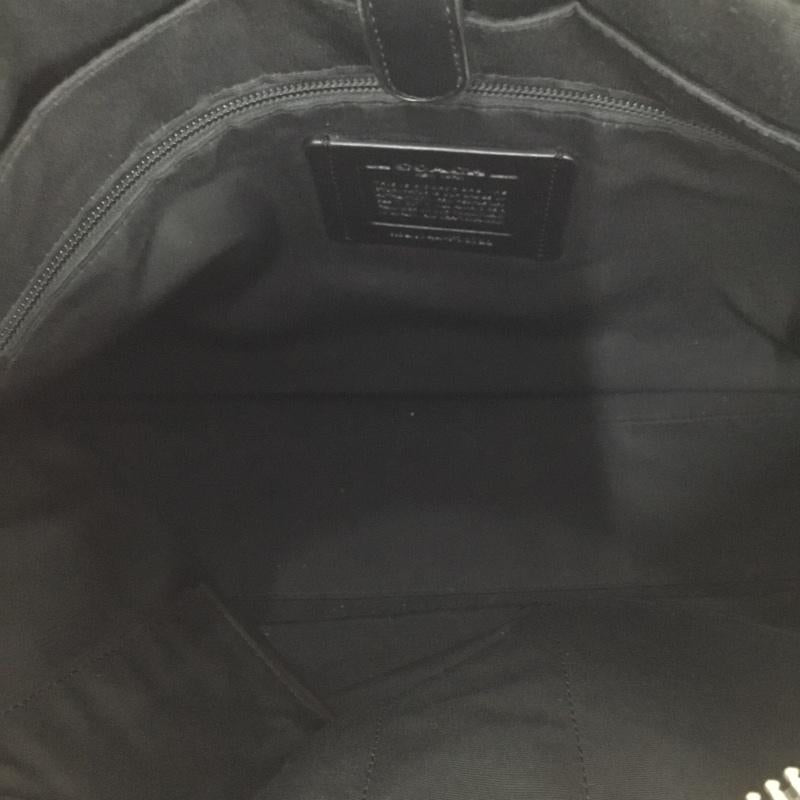 コーチ COACH ショルダーバッグ ショルダーバッグ F78722 シグネチャー ロゴ、文字 黒 / ブラック /  メンズ USED 古着 中古 10133826