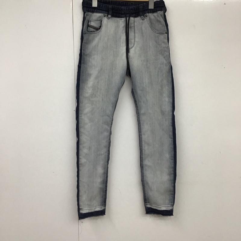ディーゼル DIESEL パンツ デニム、ジーンズ イージーパンツ ジョグジーンズ ストレッチ W23 無地 青 / ブルー /  レディース USED 古着 中古 10114593