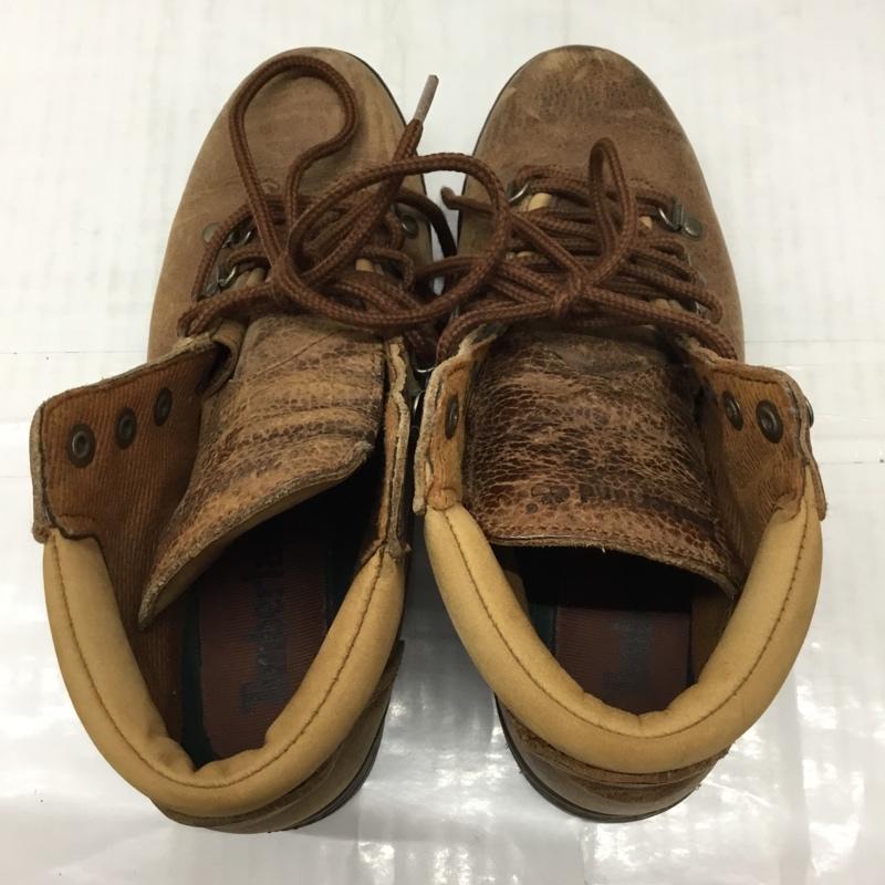 ティンバーランド Timberland ブーツ ショートブーツ 69355 8.5M ワンポイント 茶 / ブラウン /  メンズ USED 古着 中古 10119641