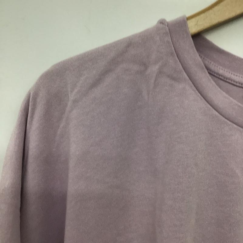 ザラ ZARA Tシャツ 半袖 S 無地 紫 / パープル /  レディース USED 古着 中古 10140393