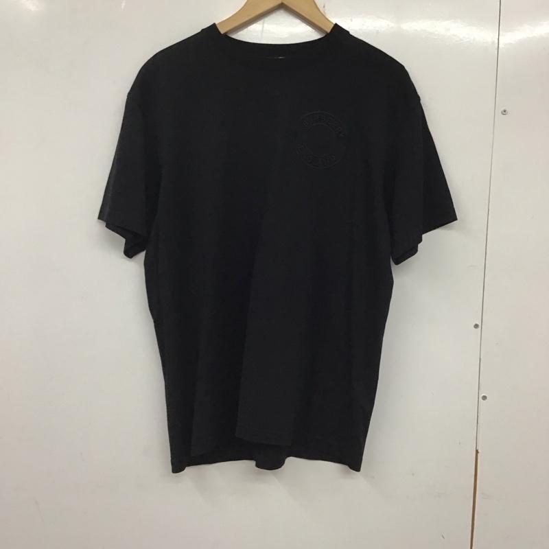 バーバリー BURBERRY Tシャツ 半袖 8042232 クルーネック XS ロゴ、文字 黒 / ブラック /  メンズ USED 古着 中古 10133762