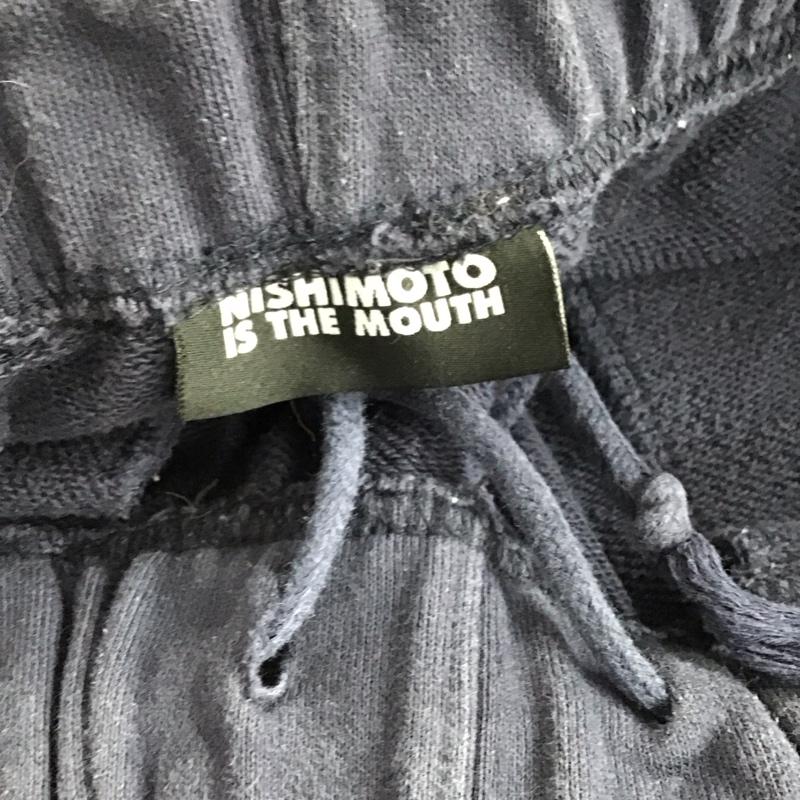 ニシモト イズ ザ マウス Nishimoto is the mouth パンツ ワークパンツ、ペインターパンツ ワイドパンツ スウェットパンツ カジュアルパンツ XL 無地 紺 / ネイビー /  メンズ USED 古着 中古 10140809