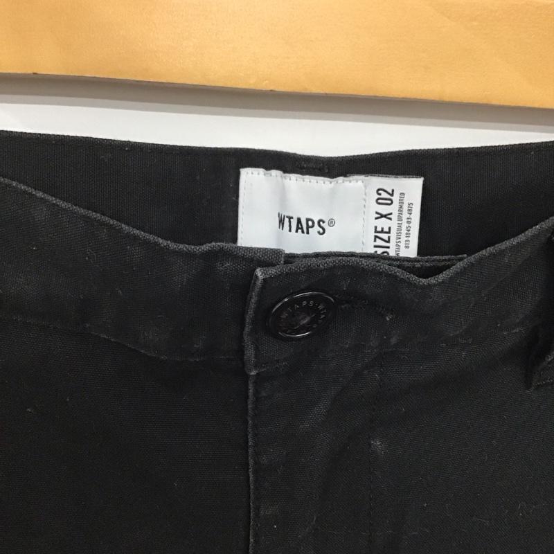 ダブルタップス WTAPS パンツ ワークパンツ、ペインターパンツ ワークパンツ ワイドパンツ カジュアルパンツ カーゴパンツ 2 ロゴ、文字 黒 / ブラック /  メンズ USED 古着 中古 10144820
