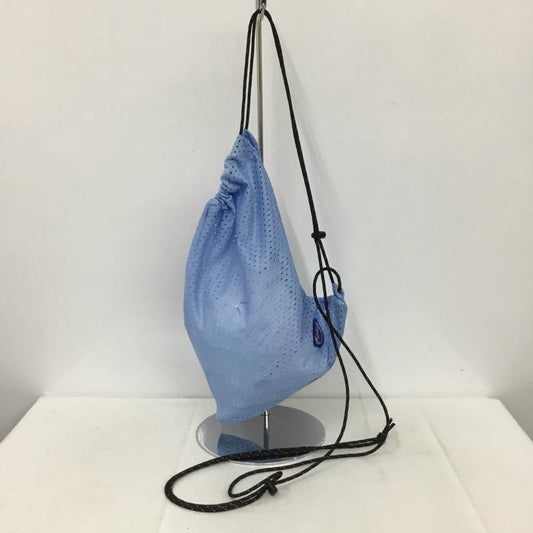 ケボズ KEBOZ ショルダーバッグ ショルダーバッグ SPORTS MESH SHOULDER POUCH 肩掛け巾着サコッシュ メッシュ ロゴ、文字 水色 / ライトブルー /  メンズ USED 古着 中古 10137419