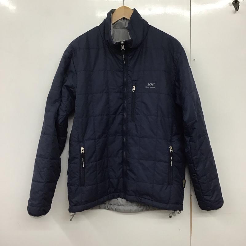 ヘリーハンセン HELLY HANSEN ジャケット、上着 ジャンパー、ブルゾン HH17603 モスジャケット リバーシブル L ロゴ、文字 灰 / グレー / X 紺 / ネイビー /  メンズ USED 古着 中古 10141105