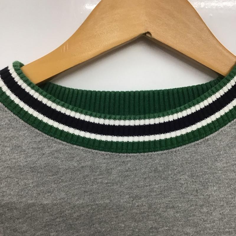 バンズ VANS トレーナー 長袖 長袖トレーナー スウェット クルーネック プルオーバー S ロゴ、文字 灰 / グレー /  メンズ USED 古着 中古 10146048