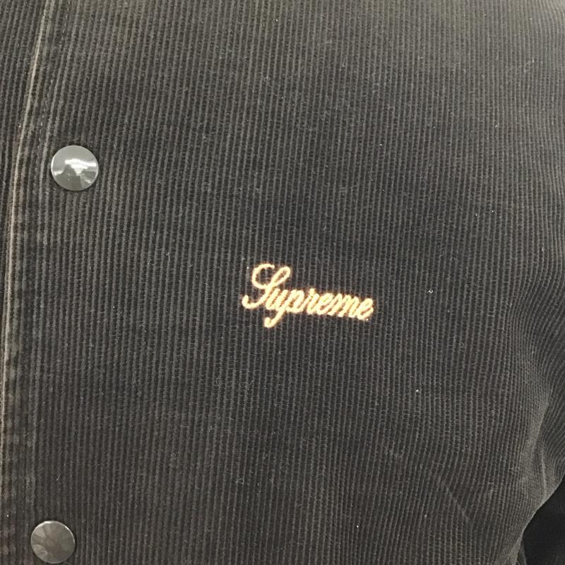 シュプリーム Supreme ジャケット、上着 ジャケット、ブレザー 90-00s スタジャン コーデュロイジャケット アウター M ロゴ、文字 茶 / ブラウン /  メンズ USED 古着 中古 10124712
