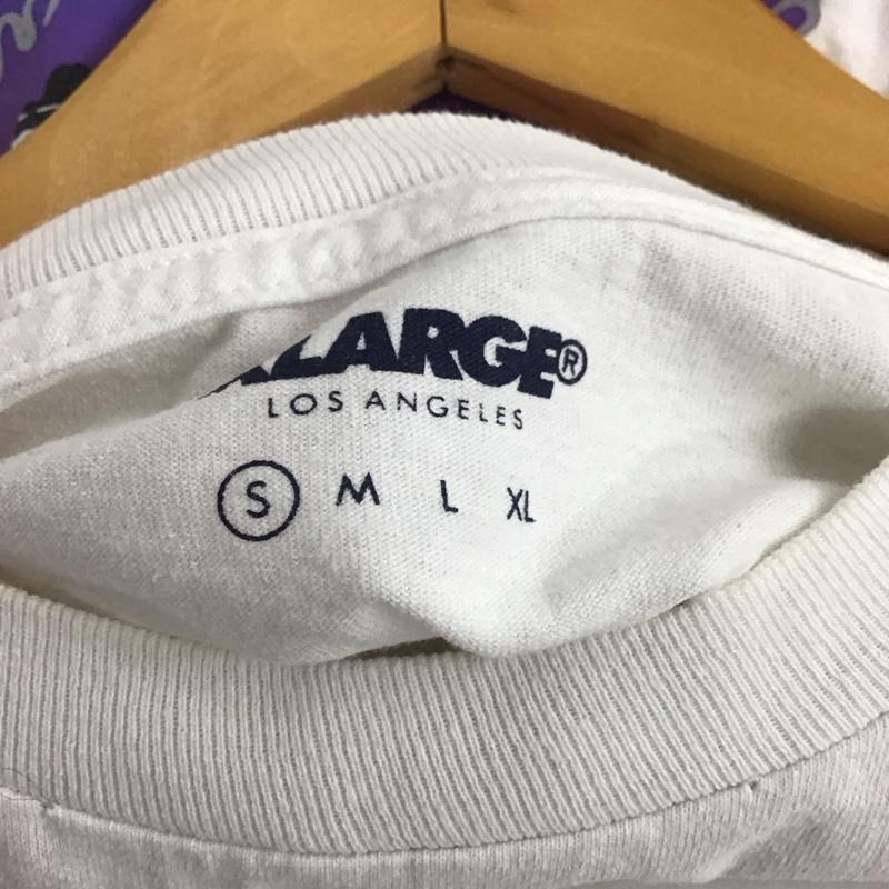 エクストララージ XLARGE Tシャツ 半袖 半袖シャツ プリントTシャツ 半袖カットソー S ロゴ、文字 白 / ホワイト /  メンズ USED 古着 中古 10146560