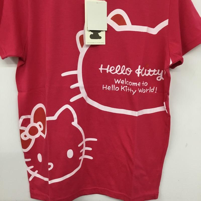 古着 USED Tシャツ 半袖 ハローキティ M プリント 桃 / ピンク /  レディース USED 古着 中古 10146246