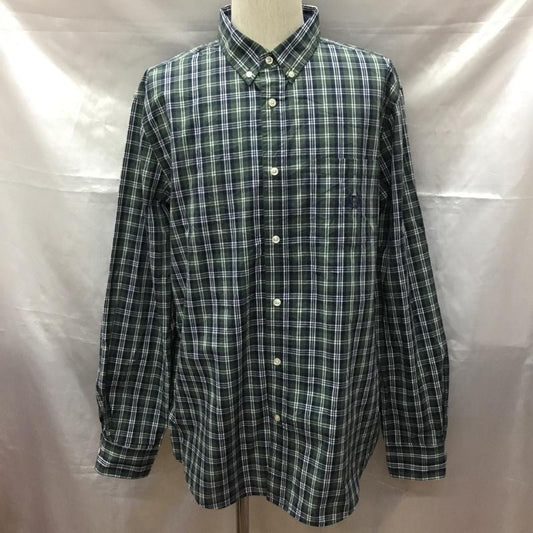 チャップス CHAPS シャツ、ブラウス 長袖 長袖シャツ カラーシャツ ポケットシャツ 長袖カットソー チェックシャツ XL チェック マルチカラー / マルチカラー /  メンズ USED 古着 中古 10113312