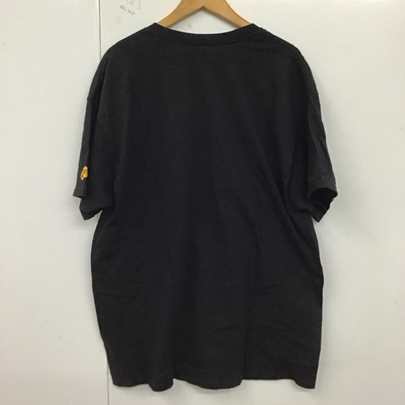 ヘインズ HANES Tシャツ 半袖 WONDER WOMAN 映画Tシャツ XL プリント 黒 / ブラック /  メンズ USED 古着 中古 10123364