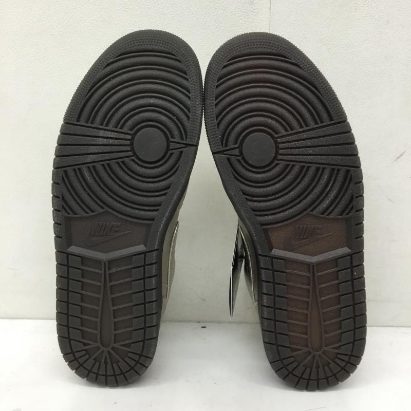 ナイキ NIKE スニーカー スニーカー HQ3529-099　Women s Air Jordan 1 Low SE Metallic Zinc 28.5cm ロゴ、文字 銀 / シルバー /  メンズ USED 古着 中古 10141691