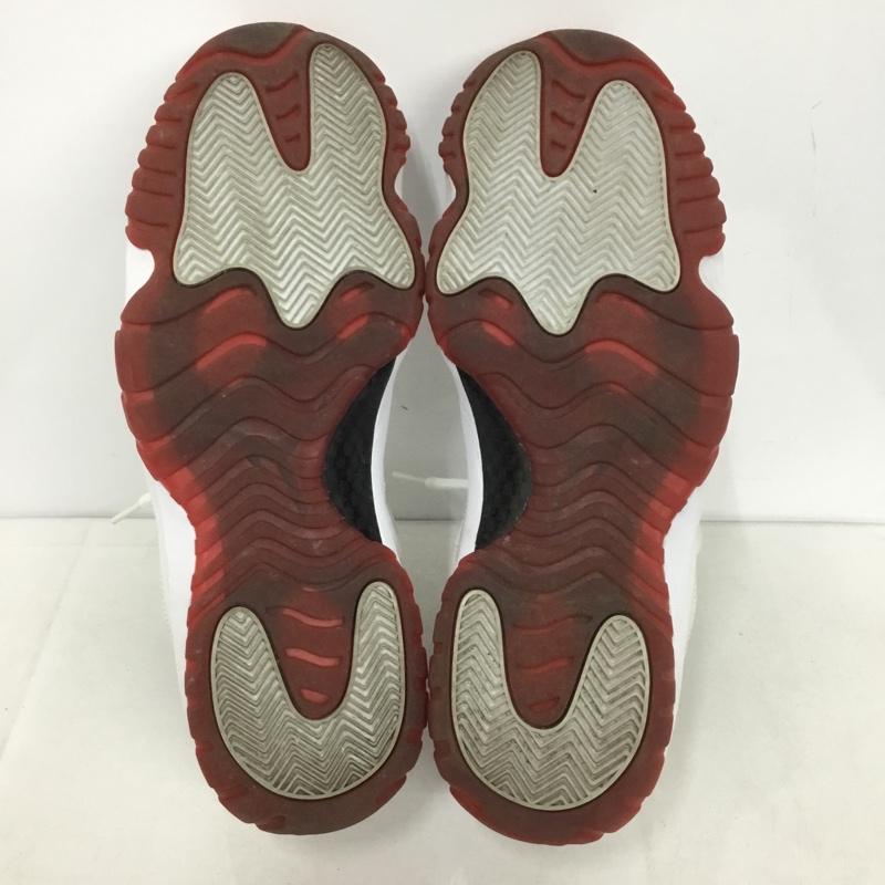 ナイキ NIKE スニーカー スニーカー 528895 101 AIR JORDAN 11 RETRO LOW 31cm 箱有 ロゴ、文字 白 / ホワイト / X 黒 / ブラック / X 赤 / レッド /  メンズ USED 古着 中古 10144823
