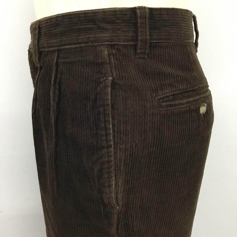 トミーヒルフィガー TOMMY HILFIGER パンツ ワークパンツ、ペインターパンツ コーデュロイパンツ ワイドパンツ ストレートパンツ カジュアルパンツ 30インチ 無地 茶 / ブラウン /  メンズ USED 古着 中古 10120835