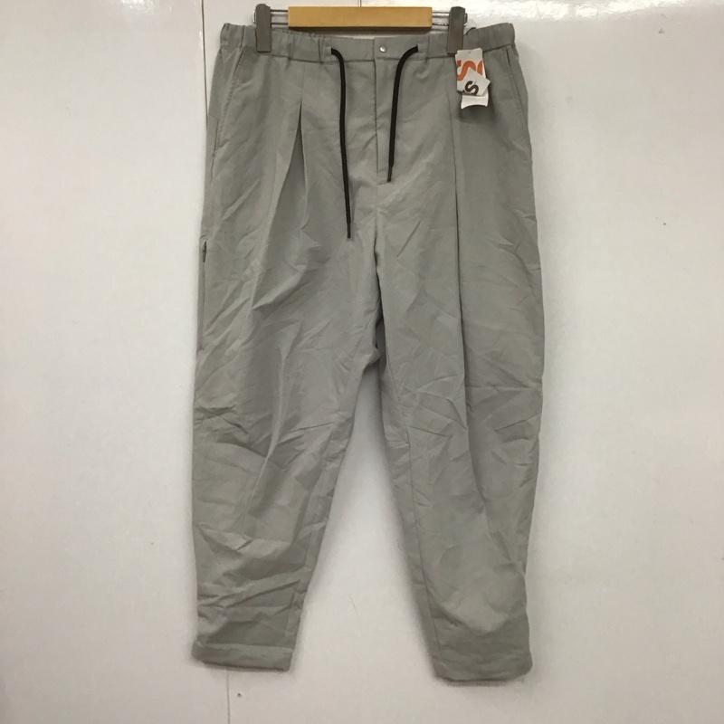 グローバルワーク GLOBAL WORK ボトムス ボトムス カジュアルパンツ ワークパンツ ワイドパンツ ストレッチパンツ M 無地 灰 / グレー /  メンズ USED 古着 中古 10106333