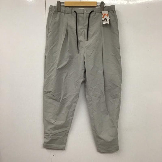 グローバルワーク GLOBAL WORK ボトムス ボトムス カジュアルパンツ ワークパンツ ワイドパンツ ストレッチパンツ M 無地 灰 / グレー /  メンズ USED 古着 中古 10106333