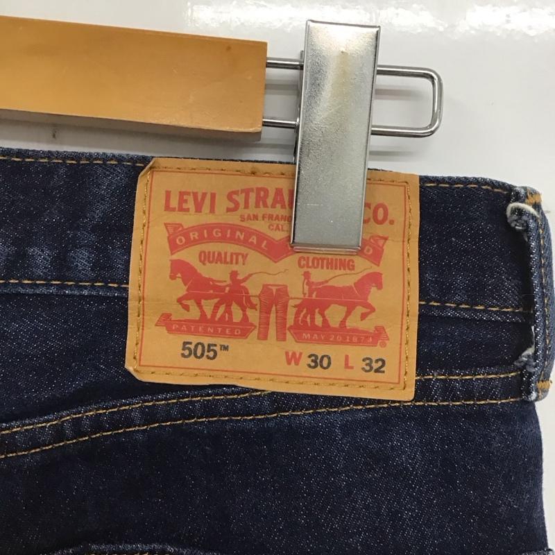 リーバイストラウスアンドコー Levi Strauss & co. パンツ デニム、ジーンズ pc9-00505-0216 デニムパンツ ストレートパンツ 30インチ 無地 インディゴ / インディゴ /  メンズ USED 古着 中古 10133522