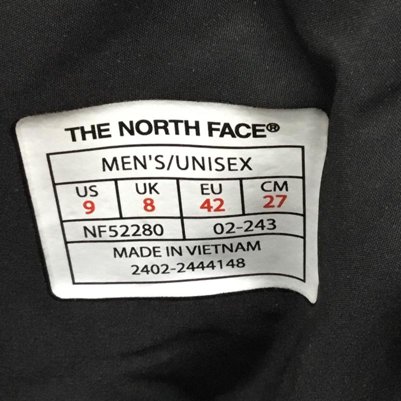 ザノースフェイス THE NORTH FACE ブーツ ショートブーツ NF52280 ヌプシ ブーティ ウォータープルーフ NUPTSE 27cm スノーブーツ タグ付き 27.0cm ロゴ、文字 カーキ / カーキ / X 黒 / ブラック /  メンズ USED 古着 中古 10122202