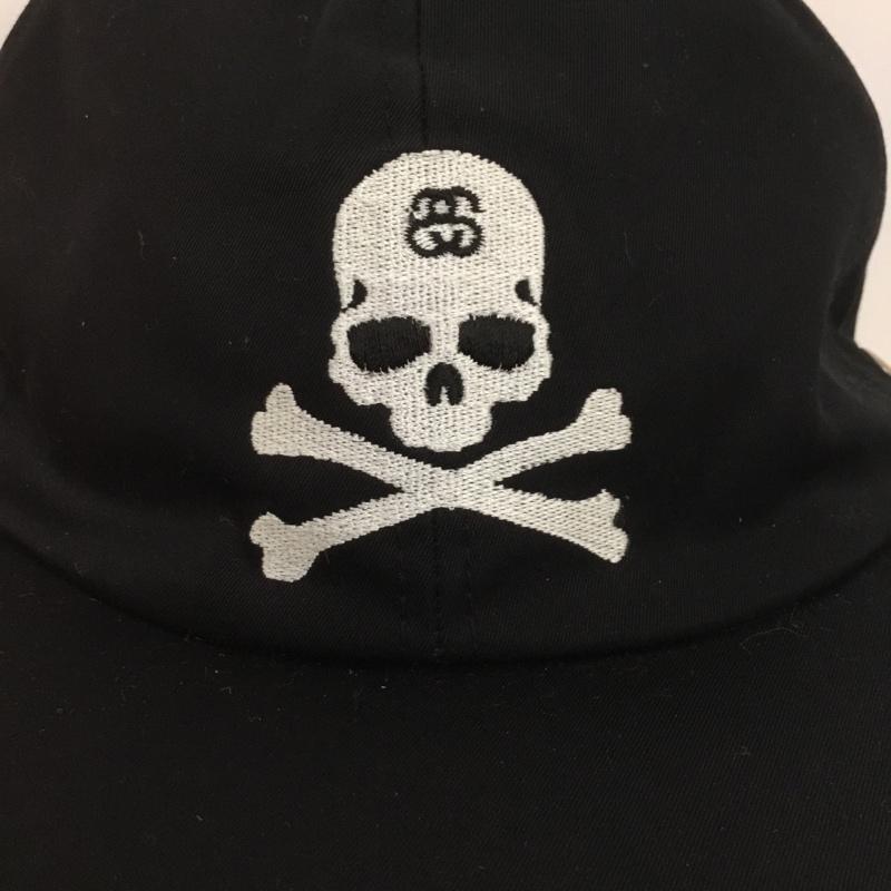 ステューシー STUSSY 帽子 キャップ mastermind JAPAN 6 Panel Ballcap タグ付き スカル 黒 / ブラック /  メンズ USED 古着 中古 10133400