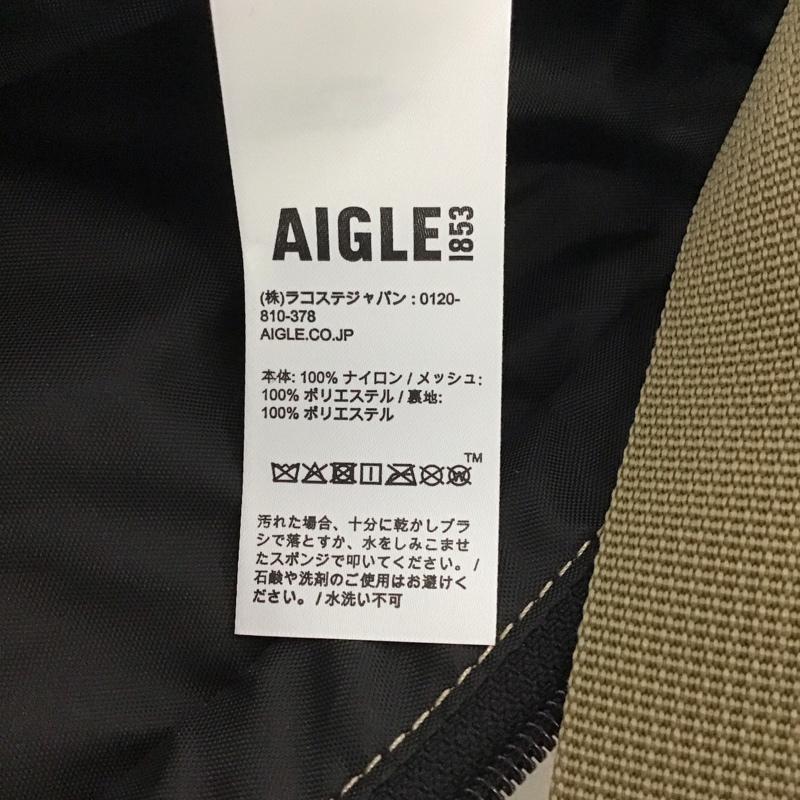 エーグル AIGLE ショルダーバッグ ショルダーバッグ ZNHAU25-AC パッカブルショルダーバッグ ロゴ、文字 ベージュ / ベージュ /  メンズ USED 古着 中古 10141065