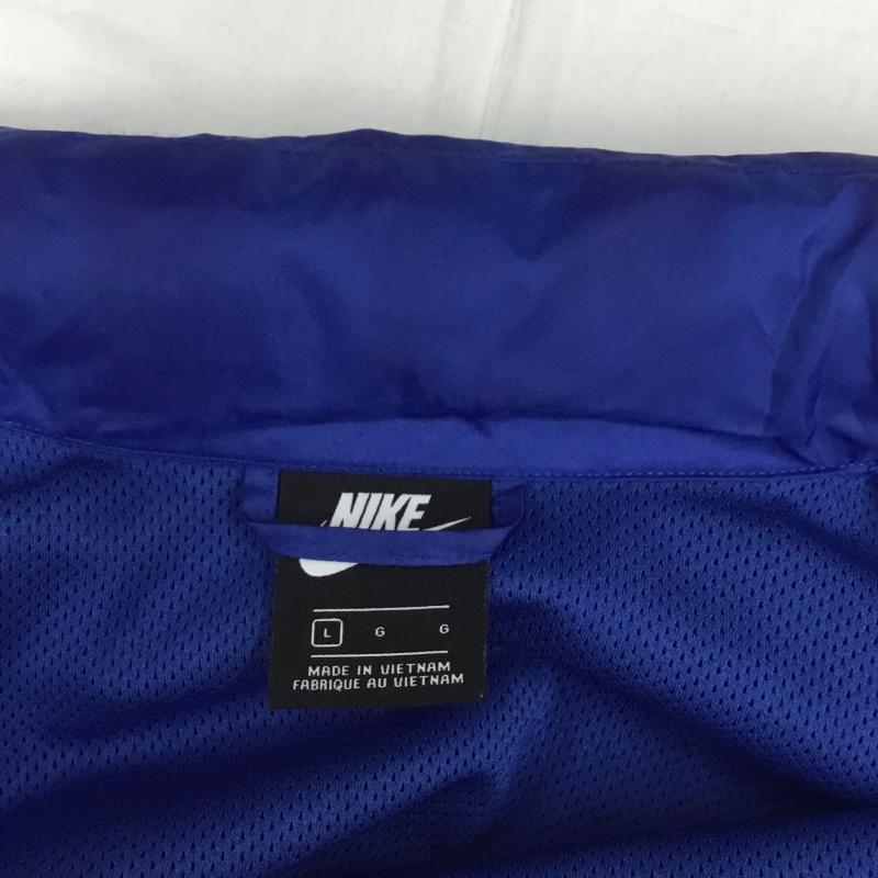 ナイキ NIKE ジャケット、上着 ジャンパー、ブルゾン AR2609-438 FOST DO IT デロゴ ウーブン HD L ロゴ、文字 青 / ブルー / X 橙 / オレンジ / X 白 / ホワイト /  メンズ USED 古着 中古 10128860