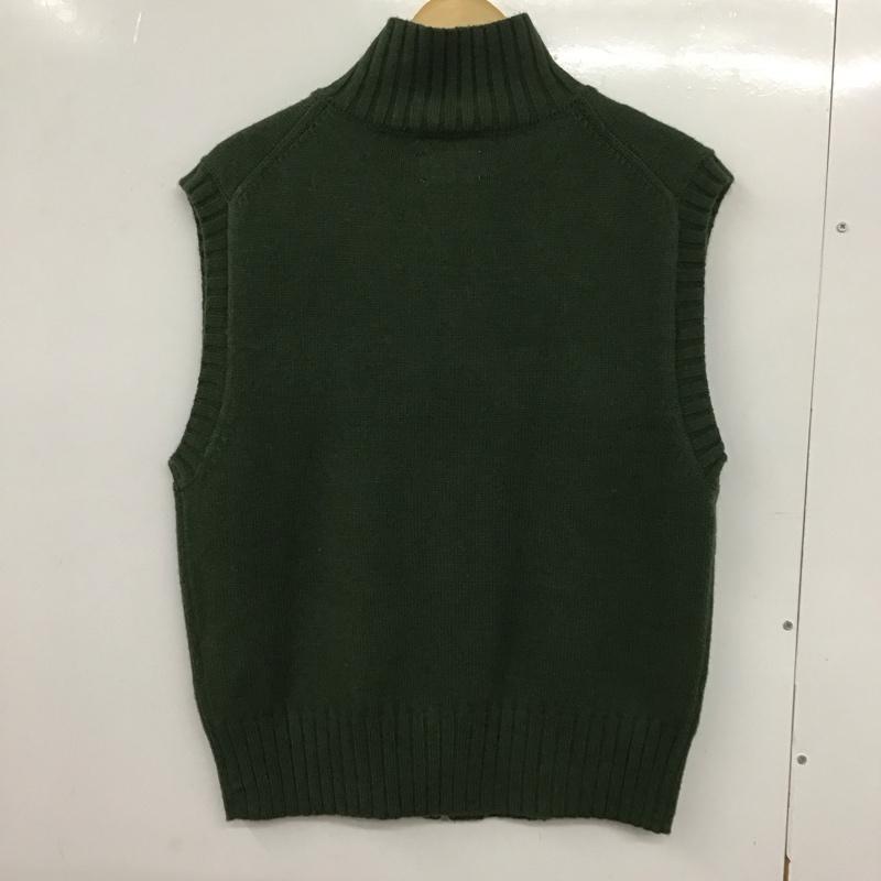 フリークスストア FREAK S STORE ベスト ベスト ニットベスト FREE 無地 緑 / グリーン /  レディース USED 古着 中古 10133388