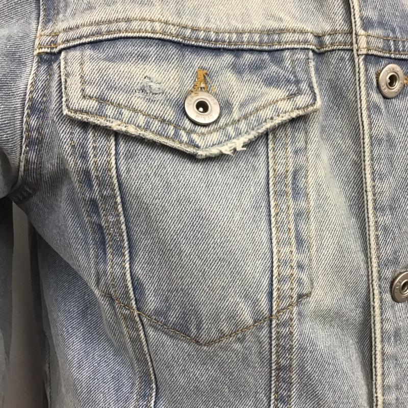 ザラメン ZARA MAN ジャケット、上着 ジャケット、ブレザー Gジャン デニムジャケット カラージャケット アウター S 無地 インディゴ / インディゴ /  メンズ USED 古着 中古 10106765