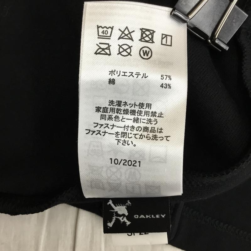オークリー OAKLEY ジャケット、上着 ジャケット、ブレザー FOA500291 RADIANT FABULOUS NO COLLAR JACKET S ロゴ、文字 黒 / ブラック /  レディース USED 古着 中古 10141078