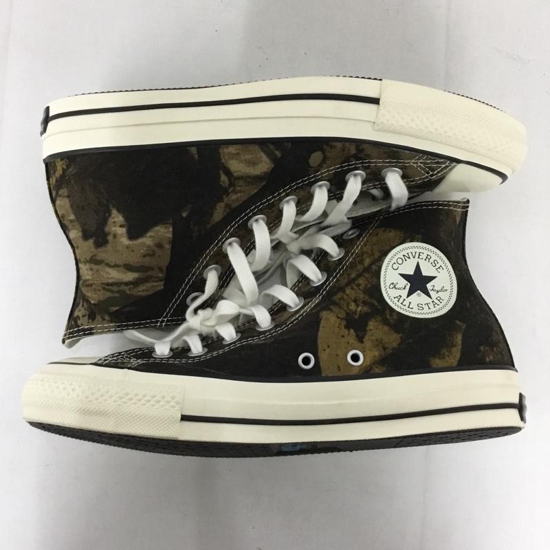 コンバース CONVERSE スニーカー スニーカー 1SC717 ハイカットスニーカー 25.5cm 迷彩 カモ柄 25.5cm ロゴ、文字 マルチカラー / マルチカラー /  メンズ USED 古着 中古 10129548