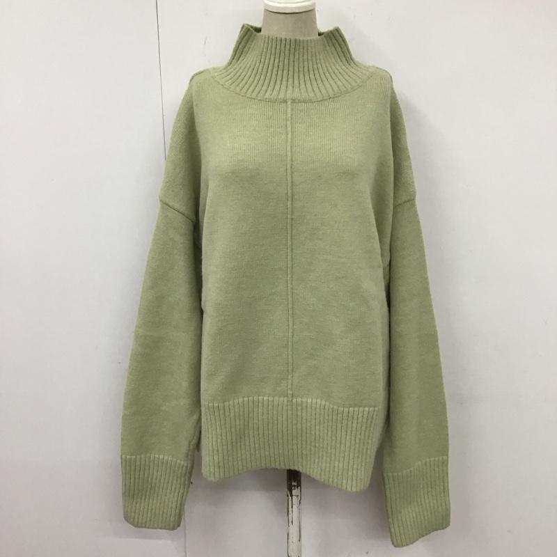 フィフス fifth ニット、セーター 長袖 無地 薄緑 / ライトグリーン /  レディース USED 古着 中古 10121351