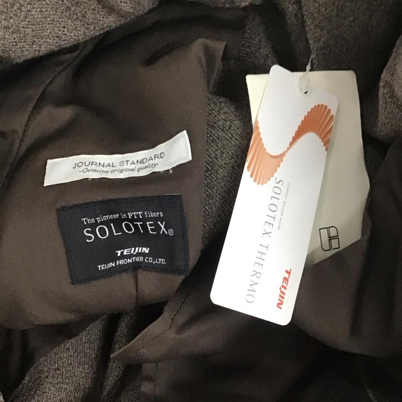 ジャーナルスタンダード JOURNAL STANDARD パンツ スラックス 20-030-600-2190-3-0 ボトム カジュアルパンツ ワイドパンツ スラックス L 無地 茶 / ブラウン /  メンズ USED 古着 中古 10112727