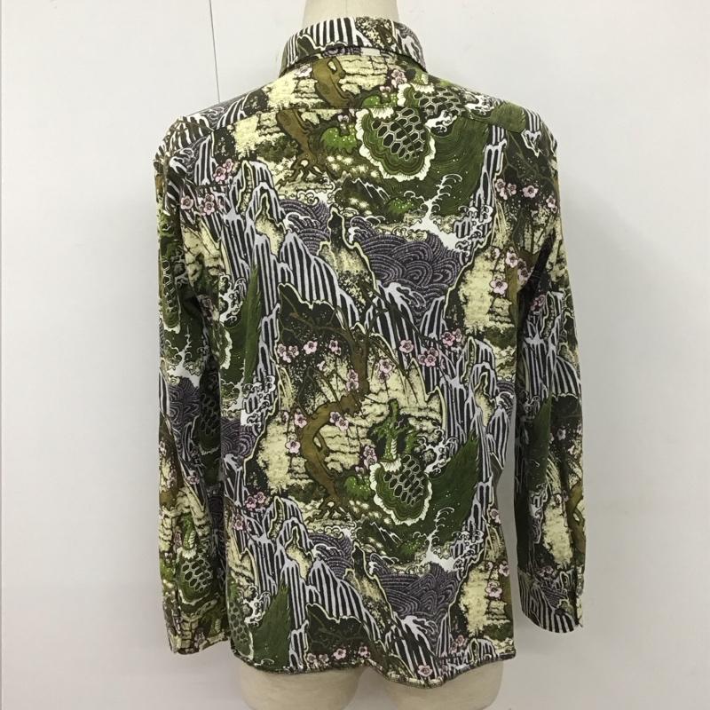 オゾン ロックス OZONE ROCKS シャツ、ブラウス 長袖 長袖シャツ カジュアルシャツ カラーシャツ 総柄シャツ L 総柄 マルチカラー / マルチカラー /  メンズ USED 古着 中古 10111632
