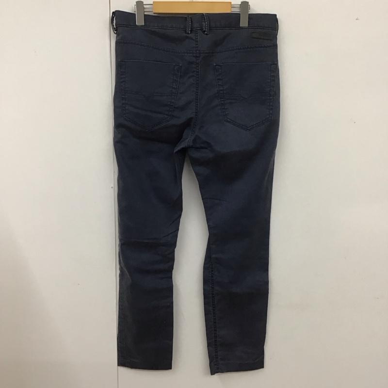 ディーゼル DIESEL パンツ デニム、ジーンズ カジュアルジーンズ ストレートパンツ ストレッチジーンズ 32インチ 無地 紺 / ネイビー /  メンズ USED 古着 中古 10107190