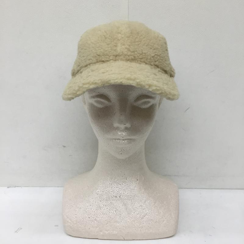 ニューエラ NEW ERA 帽子 キャップ 無地 ベージュ / ベージュ /  レディース USED 古着 中古 10139789