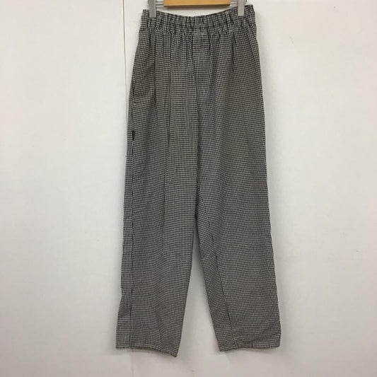 古着 USED パンツ ワークパンツ、ペインターパンツ ギンガムチェックパンツ ワイドパンツ カジュアルパンツ M チェック 白 / ホワイト / X 黒 / ブラック /  メンズ USED 古着 中古 10132245