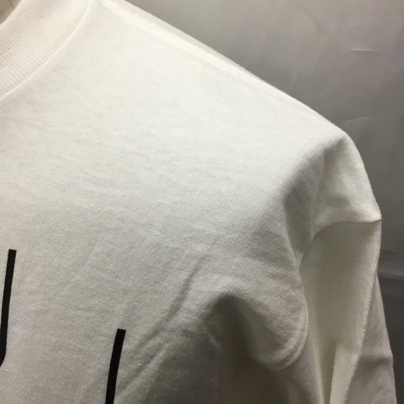 ベイプ BAPE Tシャツ 半袖 半袖カットソー プリントTシャツ クルーネックカットソー M ロゴ、文字 白 / ホワイト /  メンズ USED 古着 中古 10114085