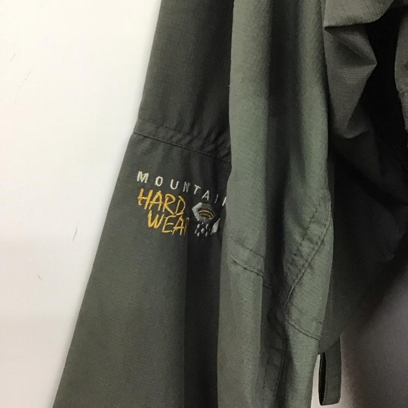 マウンテン ハード ウェアー MOUNTAIN HARDWEAR ジャケット、上着 ジャンパー、ブルゾン ジップアップジャケット ナイロンジャケット アウター 90s M ロゴ、文字 カーキ / カーキ /  メンズ USED 古着 中古 10148384