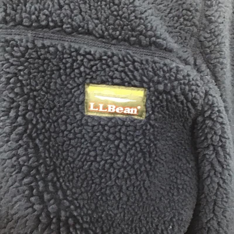 エルエルビーン L.L.Bean ジャケット、上着 ジャケット、ブレザー ジップアップジャケット ジャンパー ジャケット ボアジャケット アウター M ロゴ、文字 紺 / ネイビー /  メンズ USED 古着 中古 10122152
