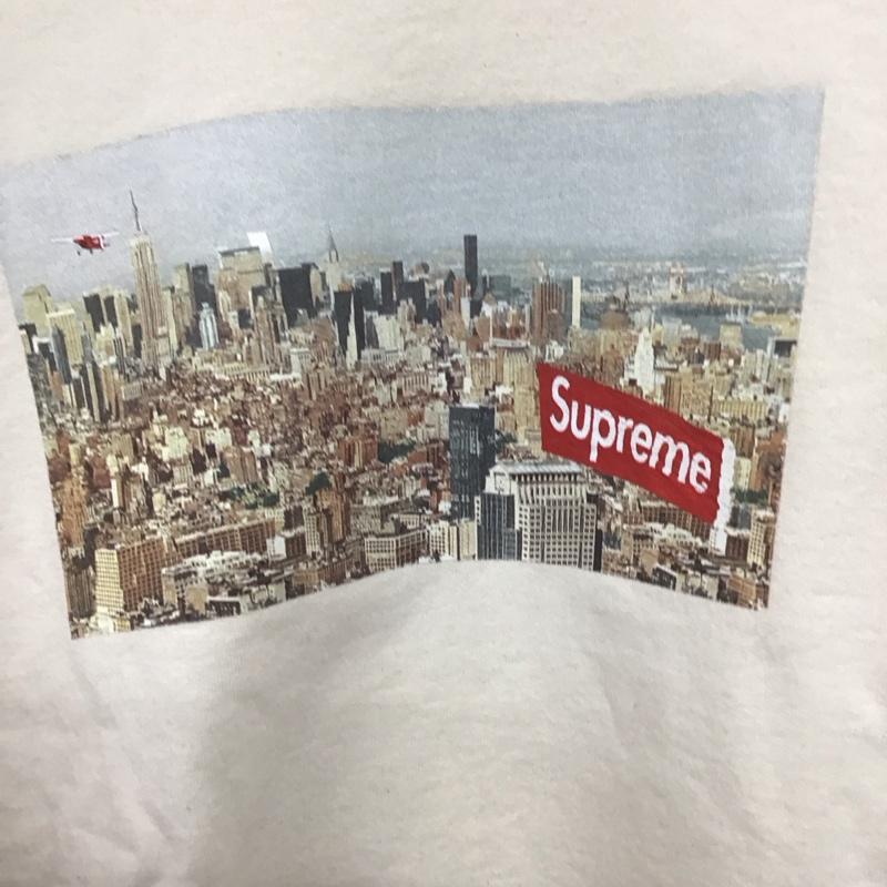 シュプリーム Supreme トレーナー 長袖 20AW AerialCrewneck スウェット トレーナー S プリント アイボリー / アイボリー /  メンズ USED 古着 中古 10140765