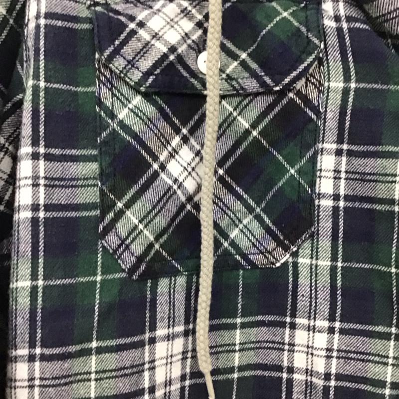 ビームス ハート BEAMS HEART カットソー 長袖 長袖シャツパーカー チェックシャツ 長袖カットソー S チェック マルチカラー / マルチカラー /  メンズ USED 古着 中古 10117651