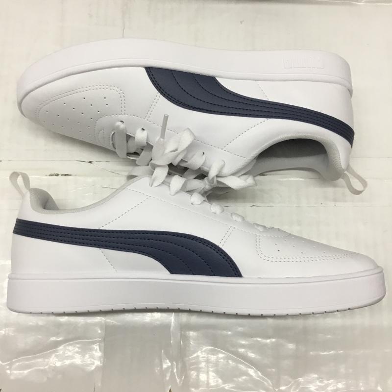 プーマ PUMA スニーカー スニーカー 387607-18 リッキー 28cm 28.0cm ロゴ、文字 白 / ホワイト / X 灰 / グレー /  メンズ USED 古着 中古 10119897