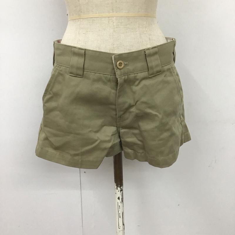 ディッキーズ Dickies パンツ ショートパンツ UL891H3 61cm ロゴ、文字 ベージュ / ベージュ /  レディース USED 古着 中古 10117231