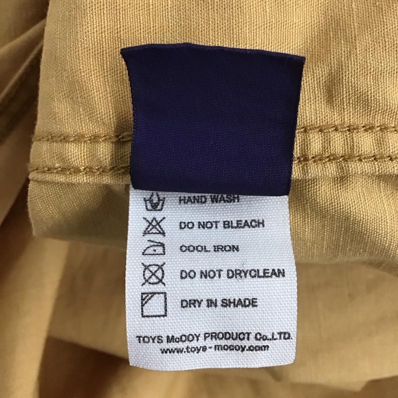 トイズマッコイ TOYS McCOY シャツ、ブラウス 半袖 半袖シャツ カラーシャツ 半袖カットソー M プリント 黄 / イエロー /  メンズ USED 古着 中古 10113100